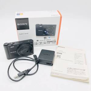 保管品 動作確認済 ソニー SONY デジカメ デジタルカメラ サイバーショット Cyber Shot DSC-WX350 ブラック 黒 カメラ コンパクト