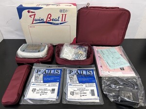 Z241-I69-402 伊藤超短波 ツインビート2 EMS運動器具 通電確認済み 箱付き