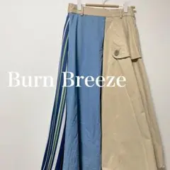 Burn Breeze 　バーンブリーズ　アシンメトリー　ロング　配色　スカート