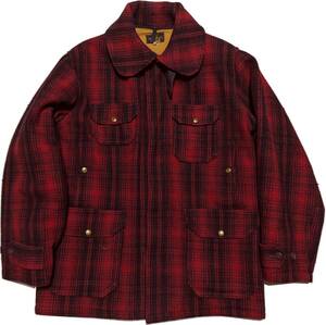 マニア 激レア 50年代 旧タグ アバクロンビー&フィッチ ウールリッチ 40 ヴィンテージ ウールジャケット abercrombie & fitch woolrich 50s