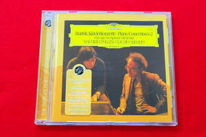 【美品・輸入盤】バルトーク／ピアノ協奏曲第１・２番 他 [Grammophon 477 6353]【ポリーニ、アバド／シカゴ交響楽団 他】XC