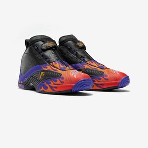 Reebok ANSWER IV FY9689アレン・アイバーソン アンサー 4 モータースポーツ25.5cmブラックxチームパープルxベクターレッドRB110リーボック