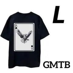 新品 GMTB Tシャツ 黒 イーグル トランプ L