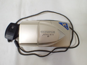 k5108 / フィルム カメラ オリンパス OLYMPUS μ [mju:]-Ⅱ 115 VF ZOOM 38-115mm REMOTE CONTROL RC-200 現状品 動作未