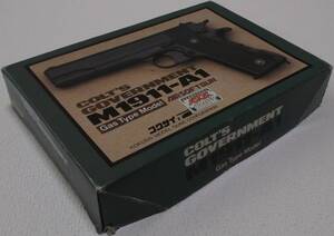 中古品 コクサイ コルト M1911-A1 (MGC Combat masterグリップ付き) 固定スライドガスガン 元箱つき 現状品