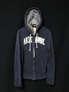 ◆Abercrombie&Fitch アバクロンビー&フィッチ 肉厚　スウェット　ジップパーカ S　