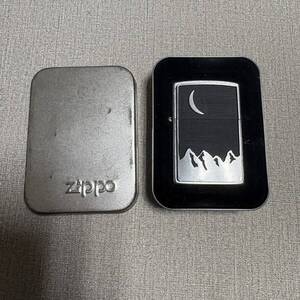 241207C　ZIPPO Marlboro 三日月 山 マールボロ Moon Over Mountains ジッポ マルボロ