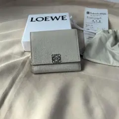 ロエベ LOEWE アナグラム スクエア 8cc ウォレット 折財布