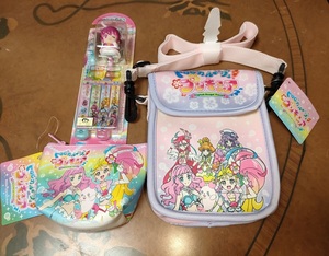 【可愛い】＊レア＊廃番品＊未使用・タグ付＊トロピカルージュ！プリキュア＊ポシェット＊ミニポーチ＊ハピネスチャージ＊はみがき隊＊3点