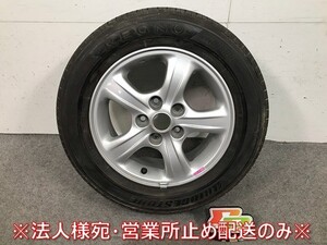 リバティ M12/PM12/PNM12/RM12/RNM12 純正 ホイール&タイヤ 1本のみ 15ｘ6JJ/ET45/5穴/PCD114.3/ハブ径65mm 日産(109926)