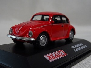 REAL-Xパート6 VOLKSWAGEN CLASSIC BEETLE ダイキャスト 1/72 ミニカーコレクション モデルシリーズ 未使用 リアルX