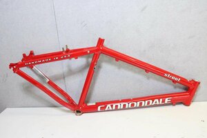 激レア!! □cannondale キャノンデール STREET 700c クロスバイクフレーム 2007年 Mサイズ 美品