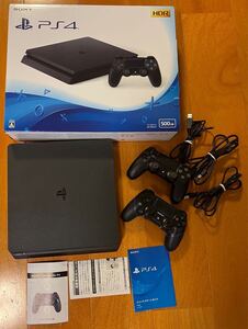 PlayStation4 SONY ジェットブラック CUH-2200A 500GB 初期化済