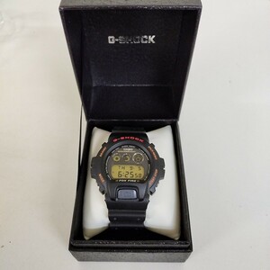 稼働品 CASIO カシオ G-SHOCK ジーショック DW-6900B 3230 ブラック メンズ 腕時計 GSHOCK 1円 1スタ スタート