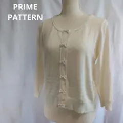 PRIME PATTERN トップス　カーディガン リボン レース