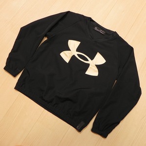 ■ 即決 ■ UNDER ARMOUR アンダーアーマー ベースボール ジャケット プルオーバー YMD 140 キッズ 野球 子供用 状態良好 ●c