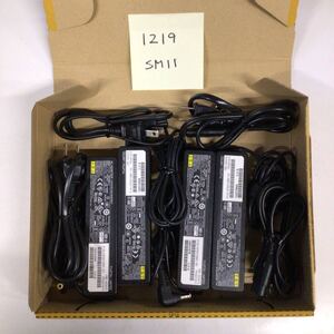 （1219SM11）送料無料/中古/FUJITSU 富士通 フジツウ/FMV-AC341C(ADP-65MD C)/19V/3.42A/純正 ACアダプタ 4個セット