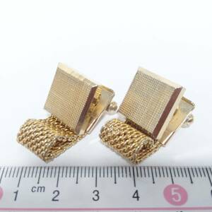 CW58 カフリンクス カフス ボタン ゴールド ラップアラウンド Wrap Cufflinks ベルト メッシュ チェーン