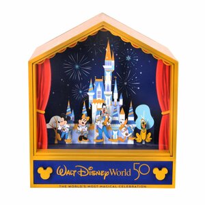 ミッキー＆フレンズ オルゴール 引き出し WALT DISNEY World 50TH 完売品