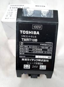 TOSHIBA TMRT10B リモコントランス　分電盤用　1次側100V 　2次側24V 　容量36VA　未使用品