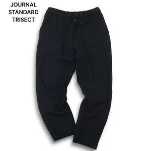 JOURNAL STANDARD TRISECT ャーナルスタンダード 秋冬 ウール100％★ ストレッチ イージー パンツ Sz.M　メンズ 紺 日本製　C4B04599_A#Q