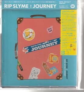 ＲＩＰ ＳＬＹＭＥ （リップスライム) さん 「ＪＯＵＲＮＥＹ」 初回盤 ＣＤ 未使用・未開封