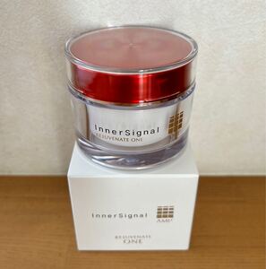 【少し使用】インナーシグナル リジュブネイトワン〈薬用オールインワン〉ゲル状クリーム 50g