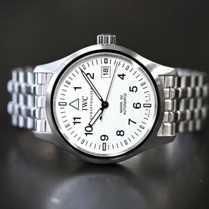 【IWC】マーク15 ブレスレット　白文字盤　IW3253 中古美品