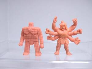 キン消し　パチ　アシュラマン　サンシャイン　肌色　２体 まとめ売り　 キン肉マン　キンケシ　フィギュア　kinnikuman figure　sunshine