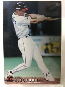 小久保裕紀　74 カルビープロ野球チップス　2000 ノーマルカード　　福岡ダイエーホークス