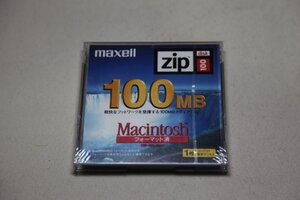 maxell ZIP-100.MAC.1P zipディスク 100MB Macintoshフォーマット済 未開封★1054