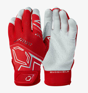  【USA物】エボシールド PRO-SRZ V2 BATTING GLOVES バッティンググローブ レッド サイズL 野球 大人用 wiwb57305redl