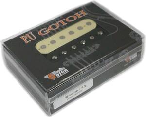 【 GOTOH Pickups 】日本製 ハムバッカーピックアップ HB-Custom ブリッジ用(リア用) ゼブラカラー GTP