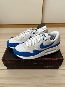 新品未使用 24.5cm 25cm NIKE AIR MAX 1 86 OG WHITE ROYAL BLUE ナイキ エア マックス ホワイト ロイヤル ブルー DO9844-101 6.5 8