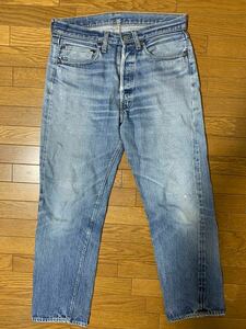 珍品　66前期 デカポケ 鬼ヒゲ リーバイス LEVIS オリジナル ビッグE 501XX 506XX 507XX 501 66 551 BIGE デニム 赤耳 70s 80s 