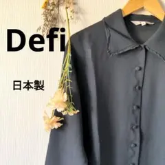 Defi デフィ ブラウス トップス レース シアー 透け感 キレイめ カネボウ