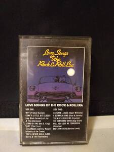 C9360　カセットテープ　Love Songs Of The Rock & Roll Era　Frankie Avalon　Timi Yuro　The Crests　Gogi Grant　Barbara Lewis　