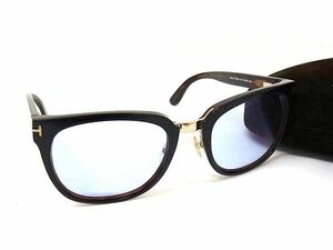 ■極美品■ TOM FORD トムフォード ROCK TF290 01F 55□20 145 サングラス メガネ 眼鏡 レディース メンズ ブラウン系 FB0809