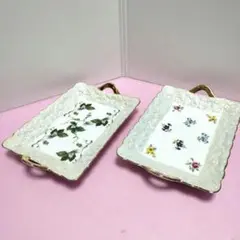 Ceramic Art Academy セラミックアートアカデミーの角皿プレート