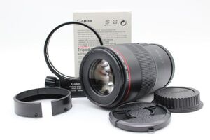 三脚座付き！！■ほぼ新品■ CANON EF100mm F2.8L マクロ IS USM