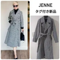 タグ付き✨jenne ライナー付きフレアトレンチコート ベルト M