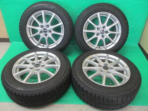 YOKOHAMA ICE GUARD 205/60R16 BORBET【16×7J+37 5H-112】4本set 埼玉県発 現物確認OK♪ アウディ ベンツ 