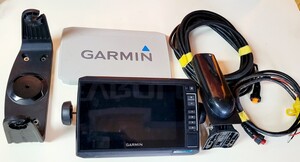 USED7インチタッチパネル GARMIN ECHOMAP PLUS 75SV APAC 日本語モデル　 USED GT52HW-TM振動子、電源コード、