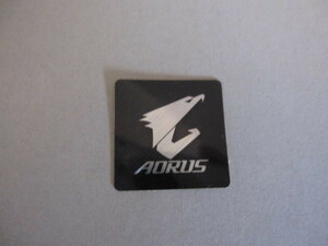 ギガバイト AORUS エンブレムシールステッカー未使用品③