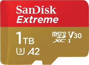 新品 未使用品 !! SanDisk Extreme microSDXC 1TB サンディスク　エクストリーム