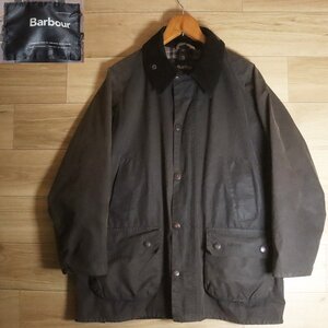 E1J/S5.23-3　イギリス製　Barbour　バブアー　BEDALE　ビデイル　オイルドジャケット　ハンティング　メンズ　C42/107CM　イギリス古着