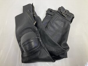 rh KUSHITANI クシタニ レザーパンツ 牛革 サイズ M 検索：ライダー バイク ズボン ウェア ライディングパンツ プロテクター hi◇133