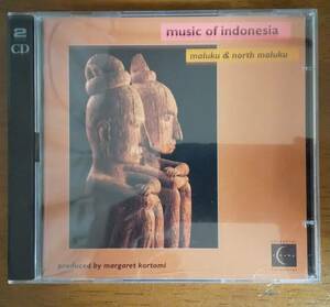 music of indonesia　maluku & north maluku　CD2枚組　マーガレット・カルトミ　インドネシア　ワールドミュージック