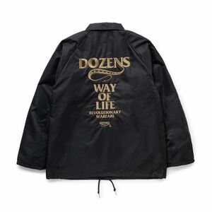 RATS ラッツ BOA COACH JKT "RATS WAY OF LIFE" - BLACK × ASH GOLD / ボアコーチジャケット / 24