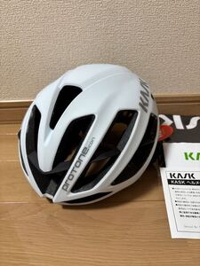 KASK(カスク) PROTONE ICON WHT MATT L サイズ59-62cm サイクリングヘルメット